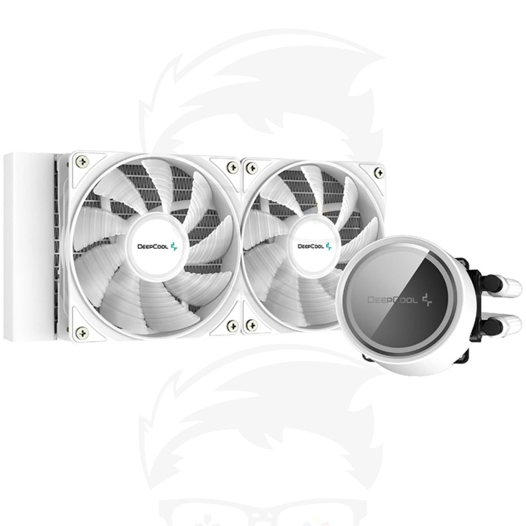 DEEPCOOL GAMMAXX L240 A-RGB AIO Liquid Cooler Anti-Leak Technology - White DEEPCOOL GAMMAXX L240 A-RGB AIO Liquid Cooler Anti-Leak Technology - White